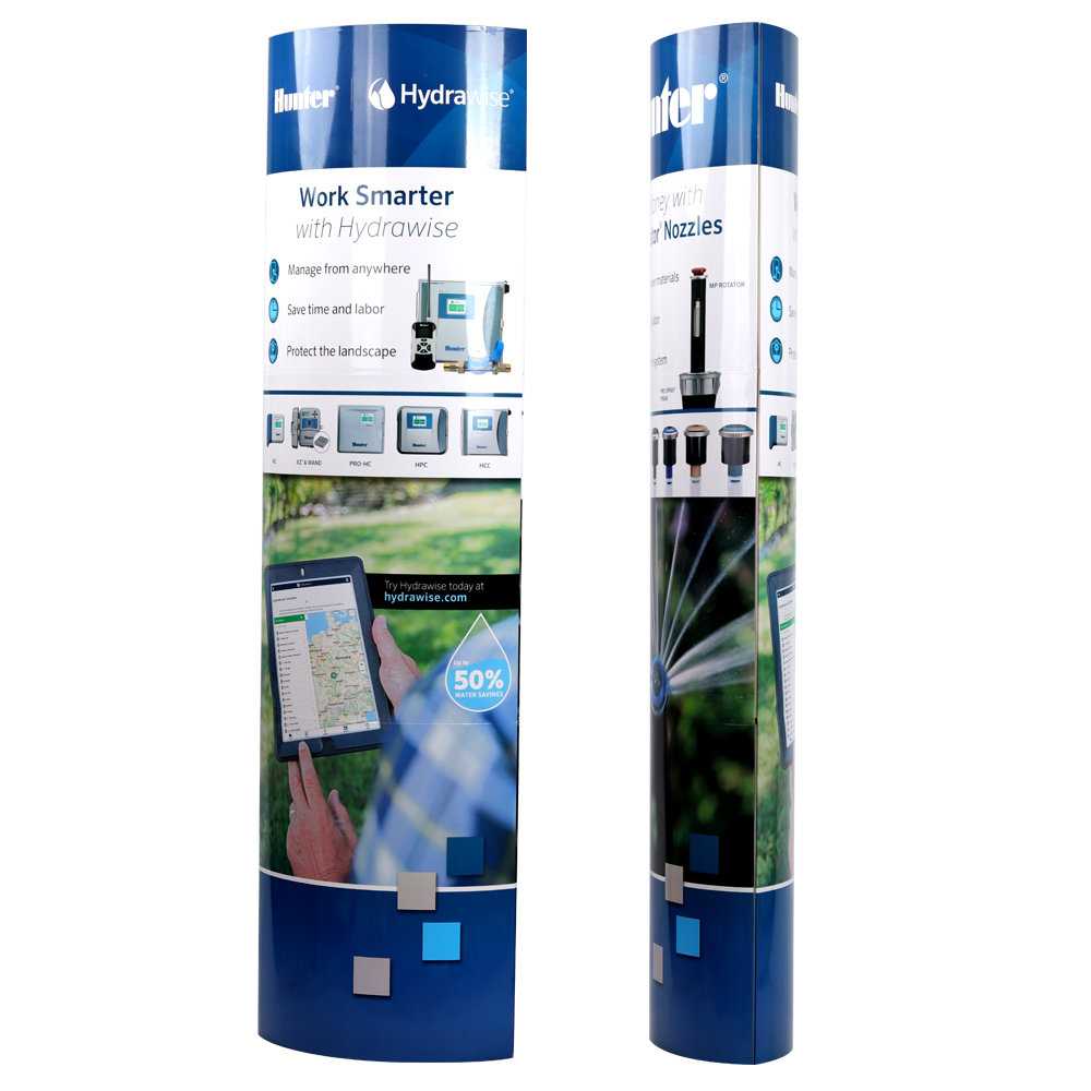 拉玛图腾广告，纸板站立式拉玛广告，工厂价格定制拉玛广告