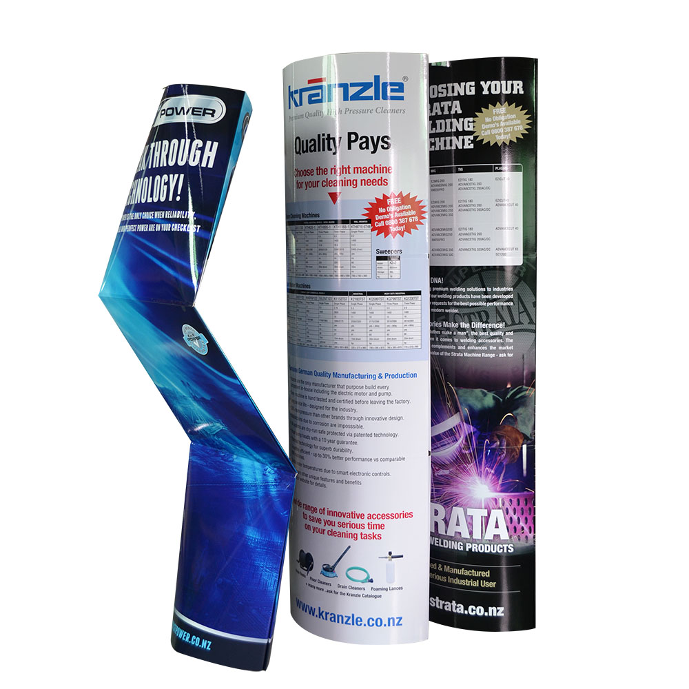 拉玛图腾广告，纸板站立式拉玛广告，工厂价格定制拉玛广告