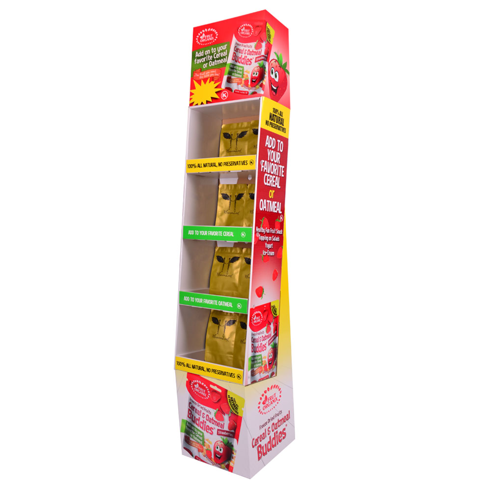 纸货架生产周纸货架生产周期多久、运输方便吗？