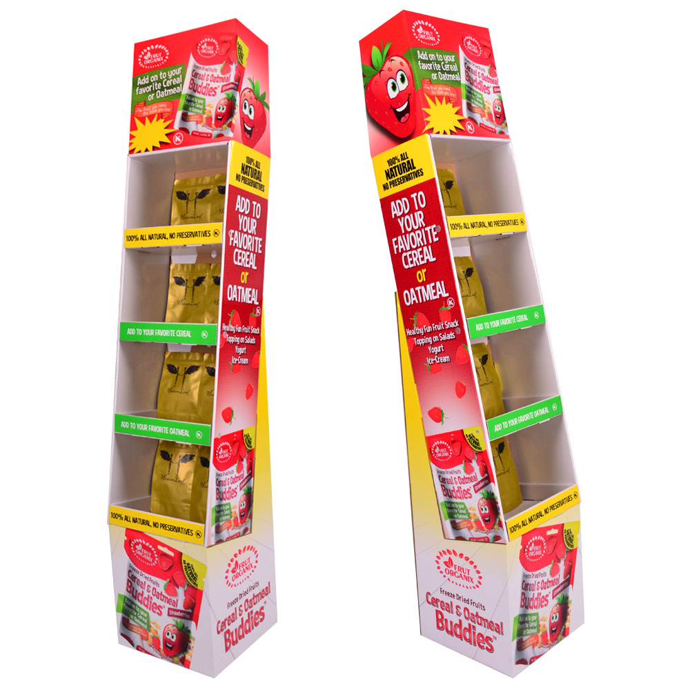 纸货架生产周纸货架生产周期多久、运输方便吗？