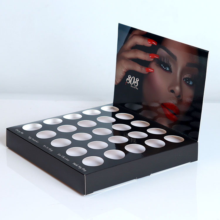 定制时尚化妆品纸展示盒桌面柜台展示盒助力品牌生意 定制时尚化妆品纸展示盒桌面柜台展示盒助力品牌生意