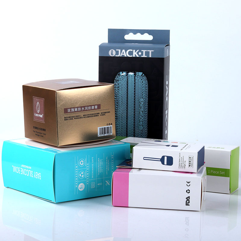 工厂低价定制卡纸包装盒化妆品包装盒小数量可接