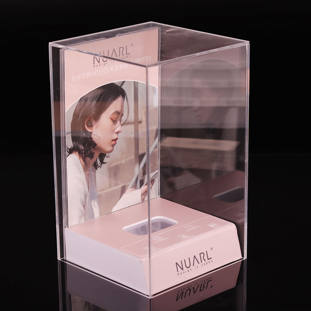 商超无线耳机亚克力桌面展示架