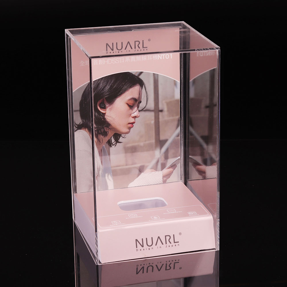 商超无线耳机亚克力桌面展示架