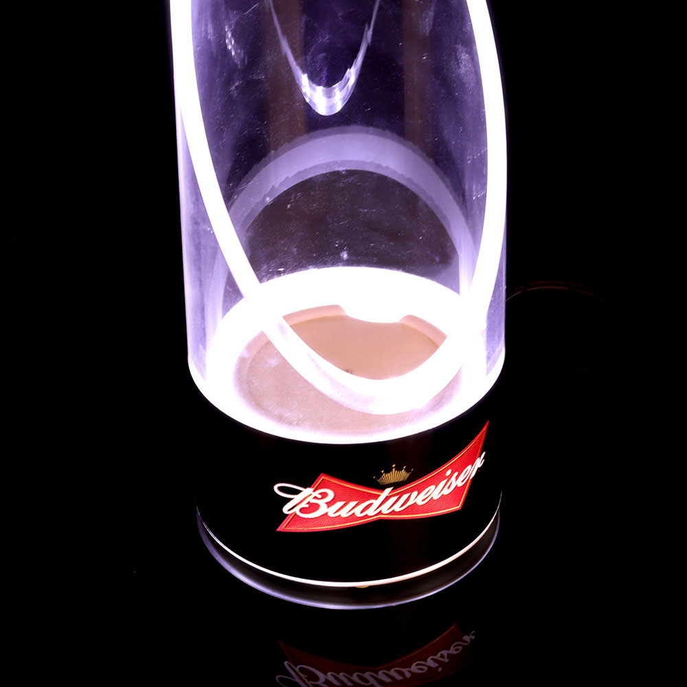 定制亚克力单瓶酒架桌面发光展示架