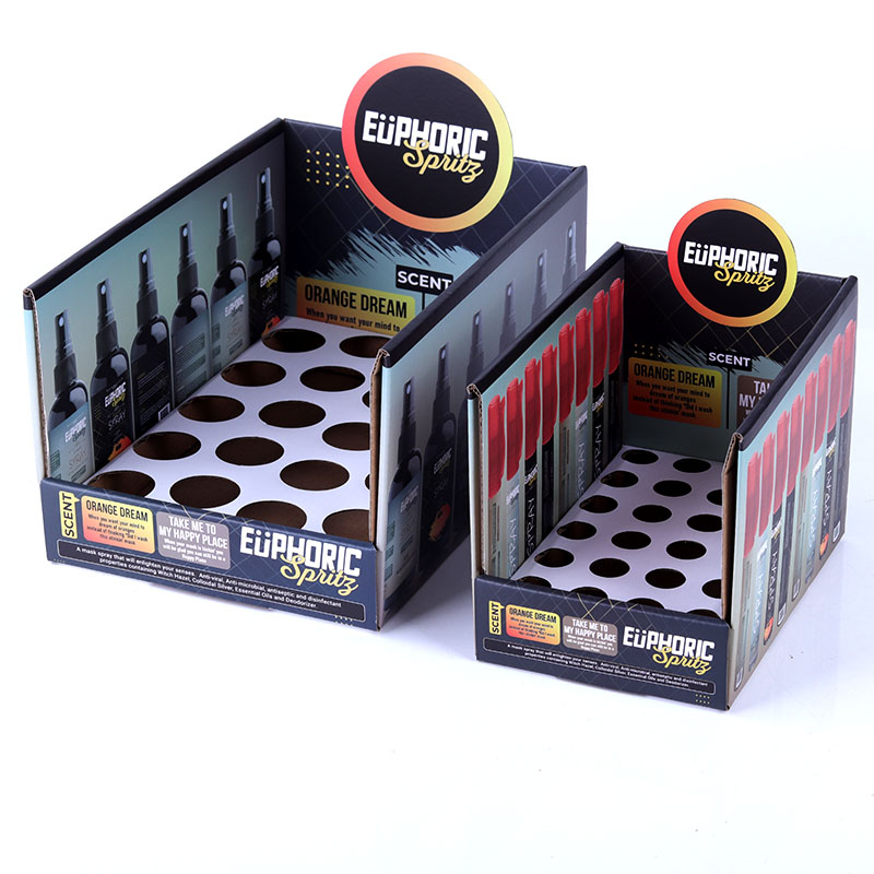 源头工厂定制各种款式的超市柜台展示盒免费设计