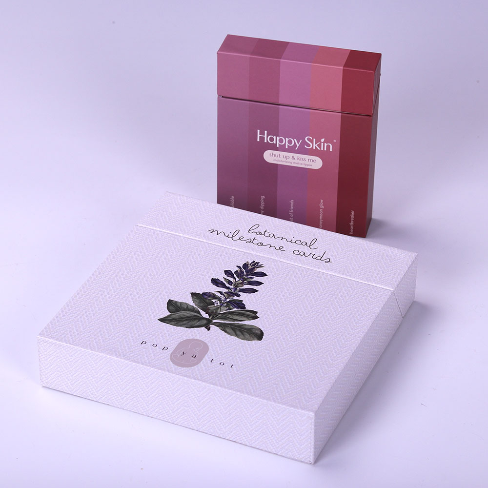 定制烟盒款式口红唇膏化妆品纸质礼盒