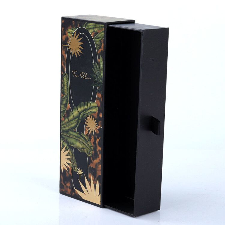 护肤品包装硬纸板推拉式抽屉礼盒可定制印刷