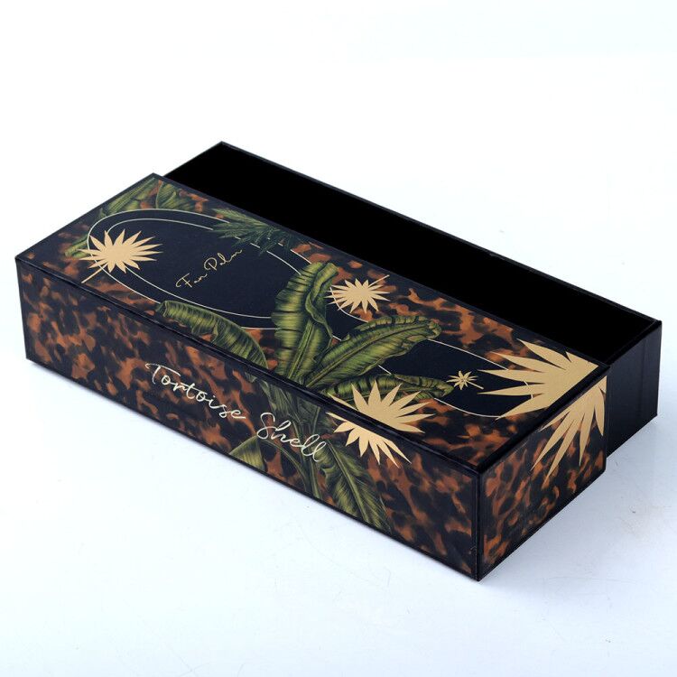 护肤品包装硬纸板推拉式抽屉礼盒可定制印刷