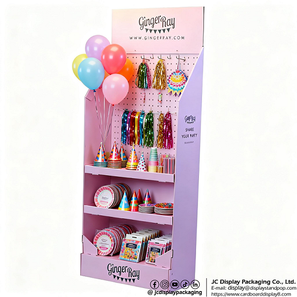 深圳实力工厂免费设计纸展示架商超陈列架宠物用品展示架