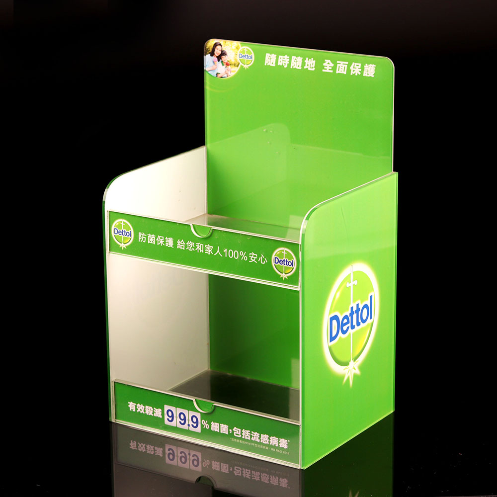 UV彩印亚克力桌面层式展示盒定制