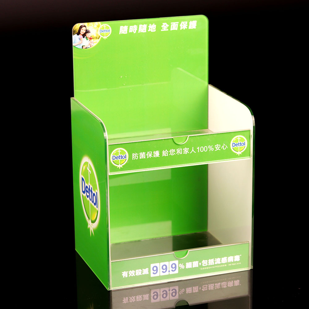 UV彩印亚克力桌面层式展示盒定制